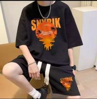 Premium Drop Shoulder T-Shirt & Pant Combo