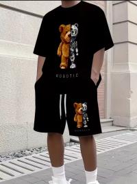 Premium Drop Shoulder T-Shirt & Pant Combo