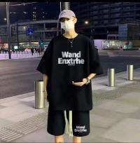 Premium Drop Shoulder T-Shirt & Pant Combo