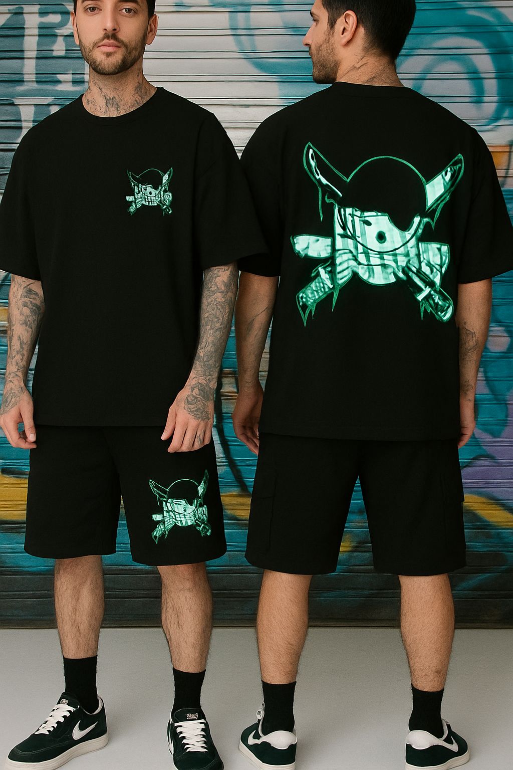 Premium Drop Shoulder T-Shirt & Pant Combo