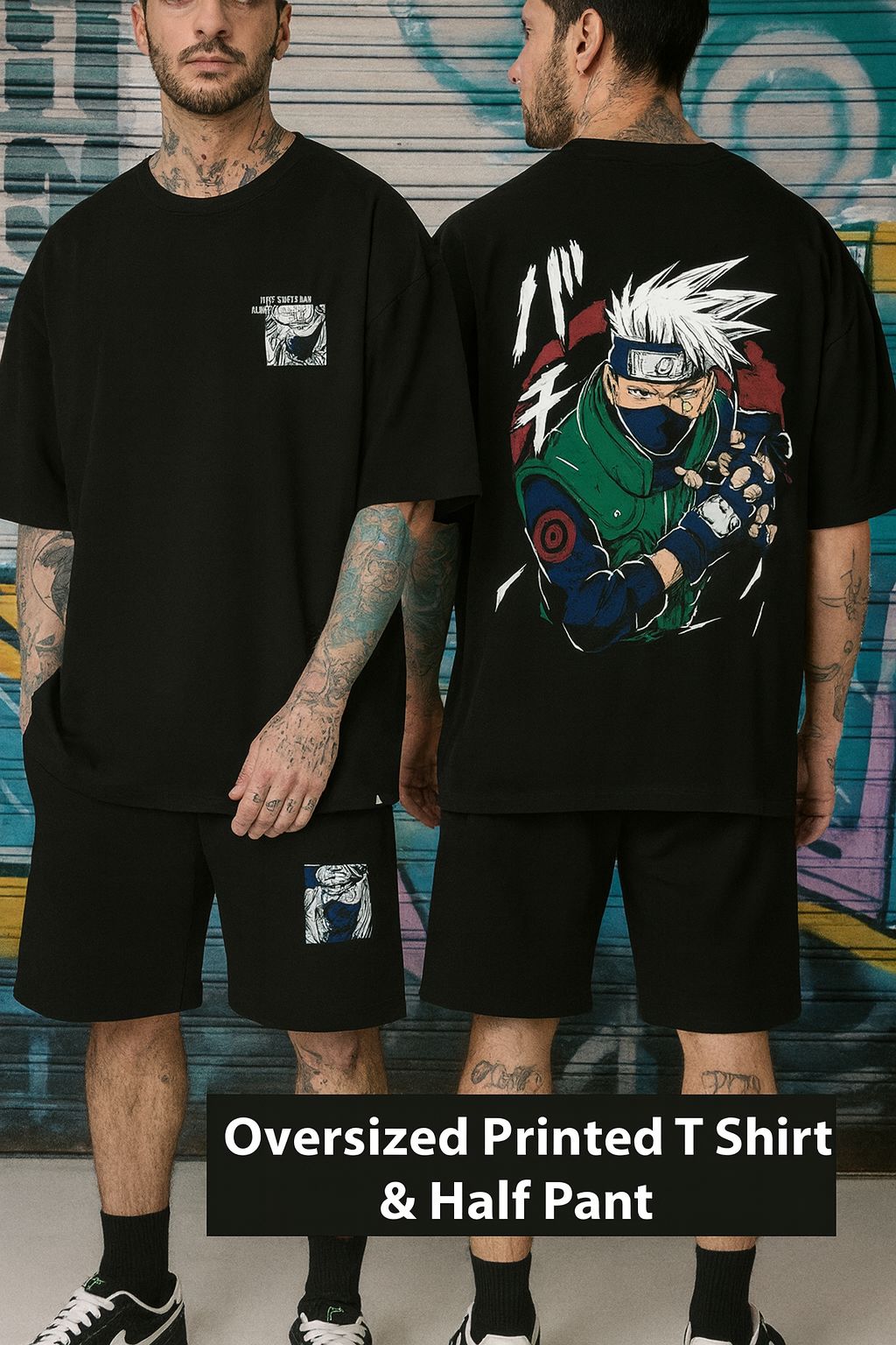 Premium Drop Shoulder T-Shirt & Pant Combo