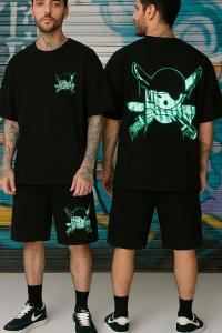 Premium Drop Shoulder T-Shirt & Pant Combo