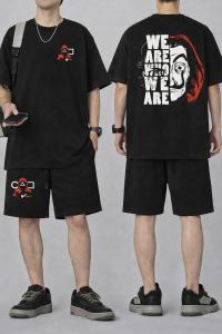 Premium Drop Shoulder T-Shirt & Pant Combo