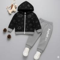 Elegant Stylish Baby Hoodie & Trouser Set