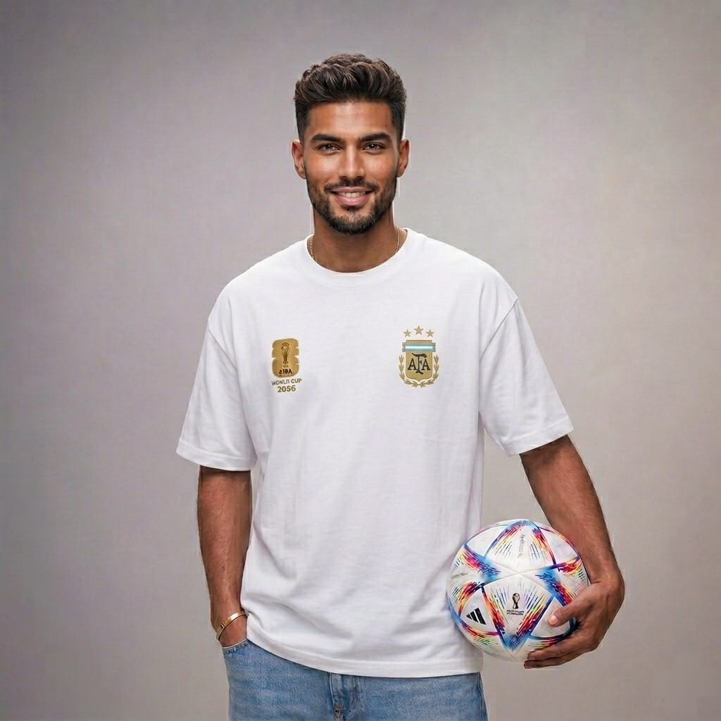 World Cup Drop shoulder Tshirt