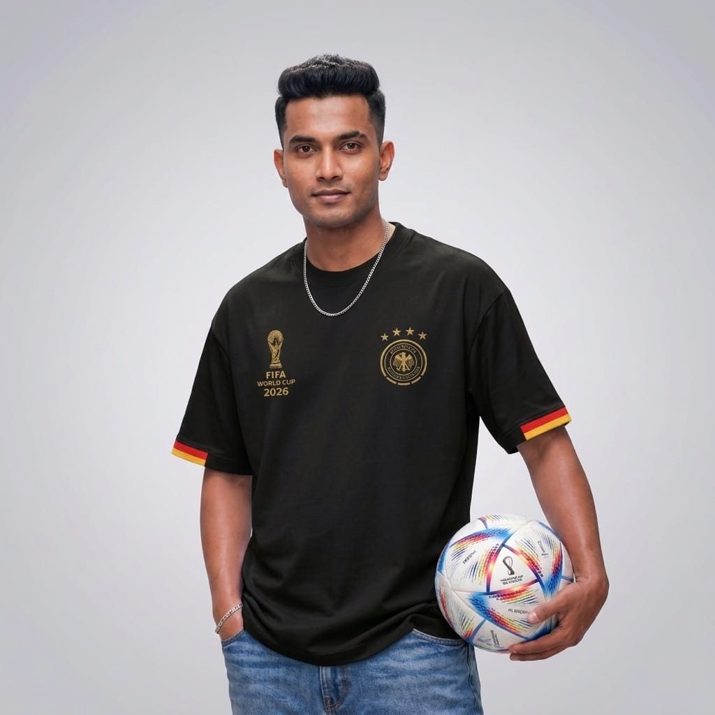 World Cup Drop shoulder Tshirt
