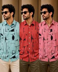 Ultra Soft Casual Half Sleeve Shirt