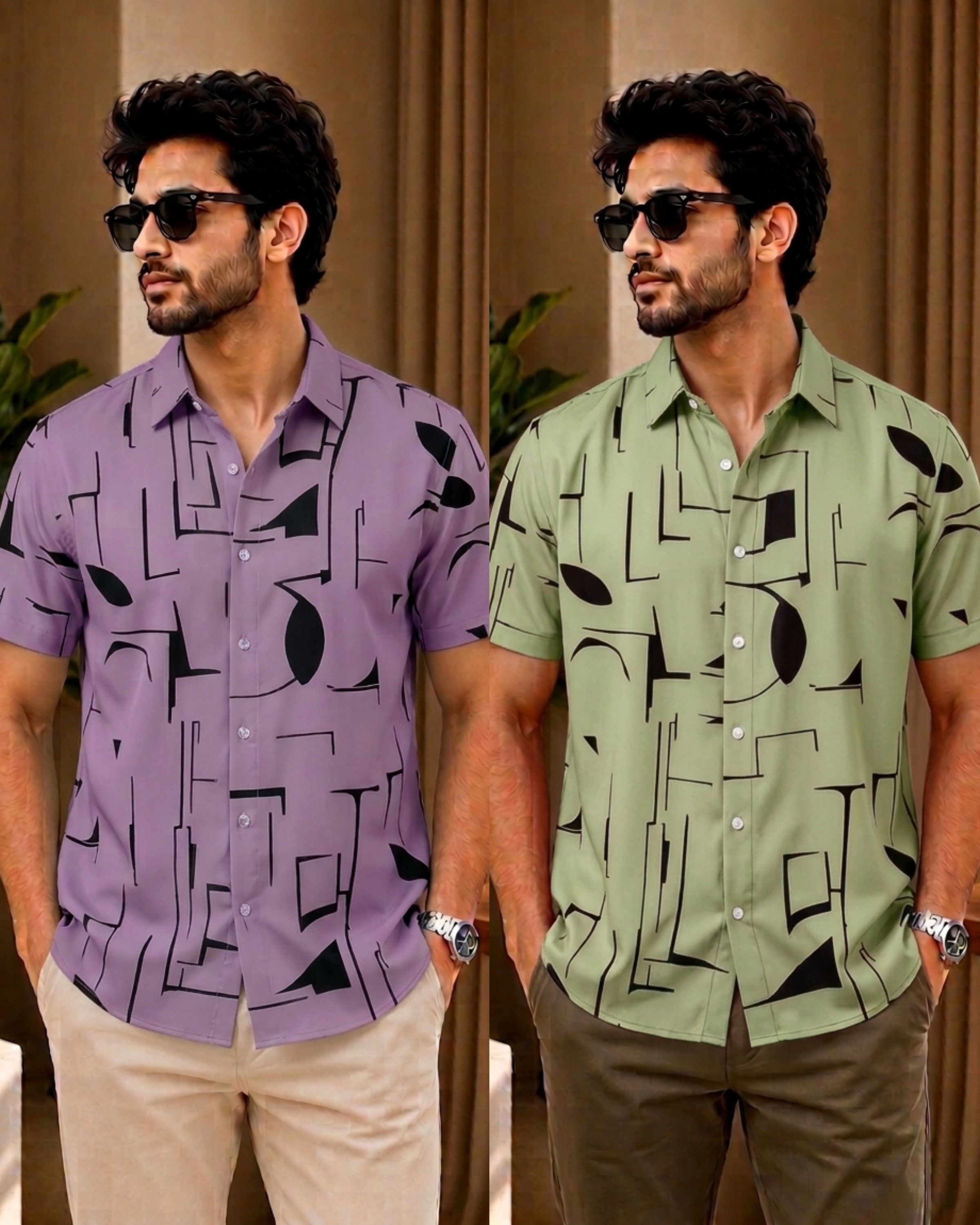 Ultra Soft Casual Half Sleeve Shirt