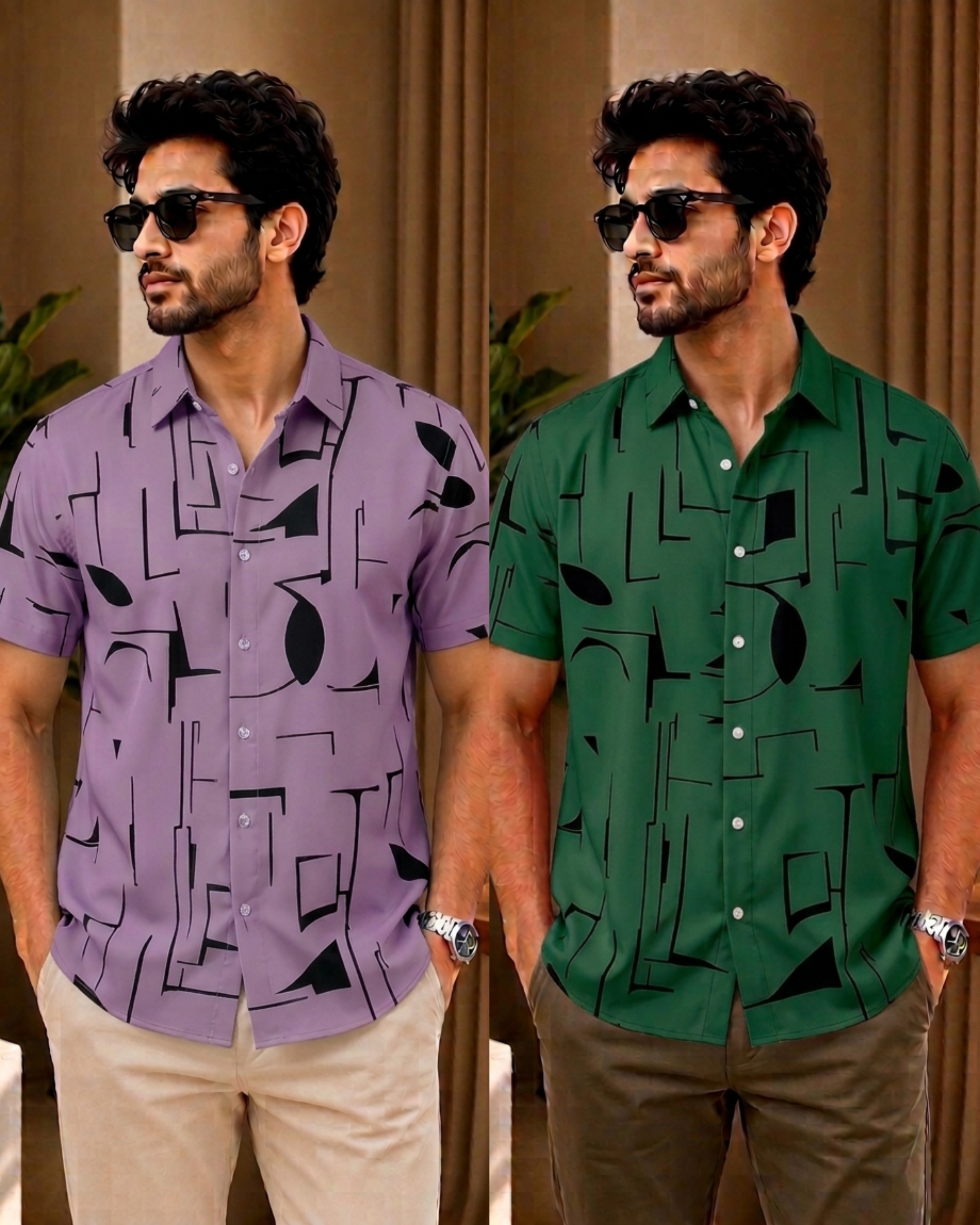 Ultra Soft Casual Half Sleeve Shirt