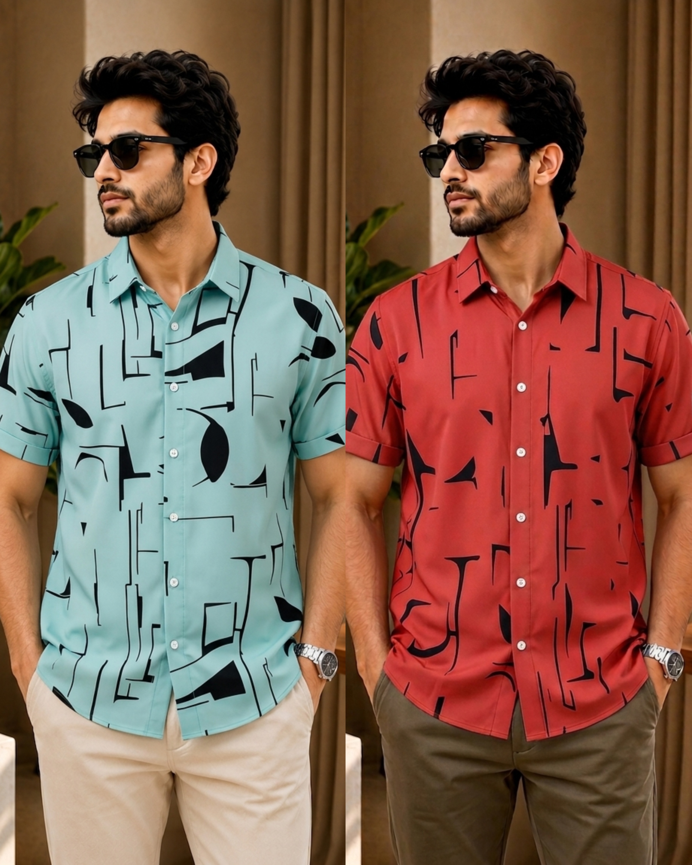 Ultra Soft Casual Half Sleeve Shirt