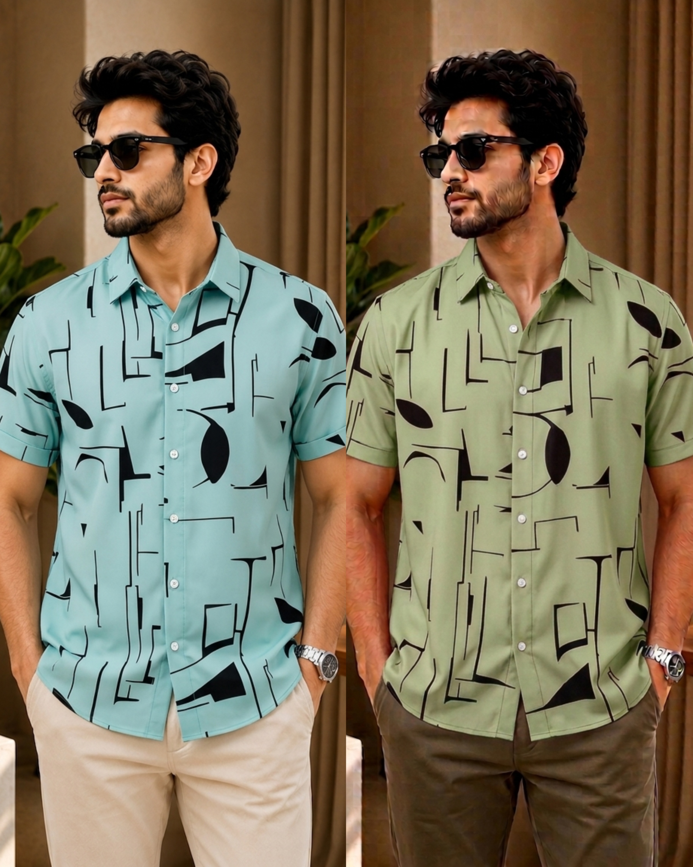 Ultra Soft Casual Half Sleeve Shirt