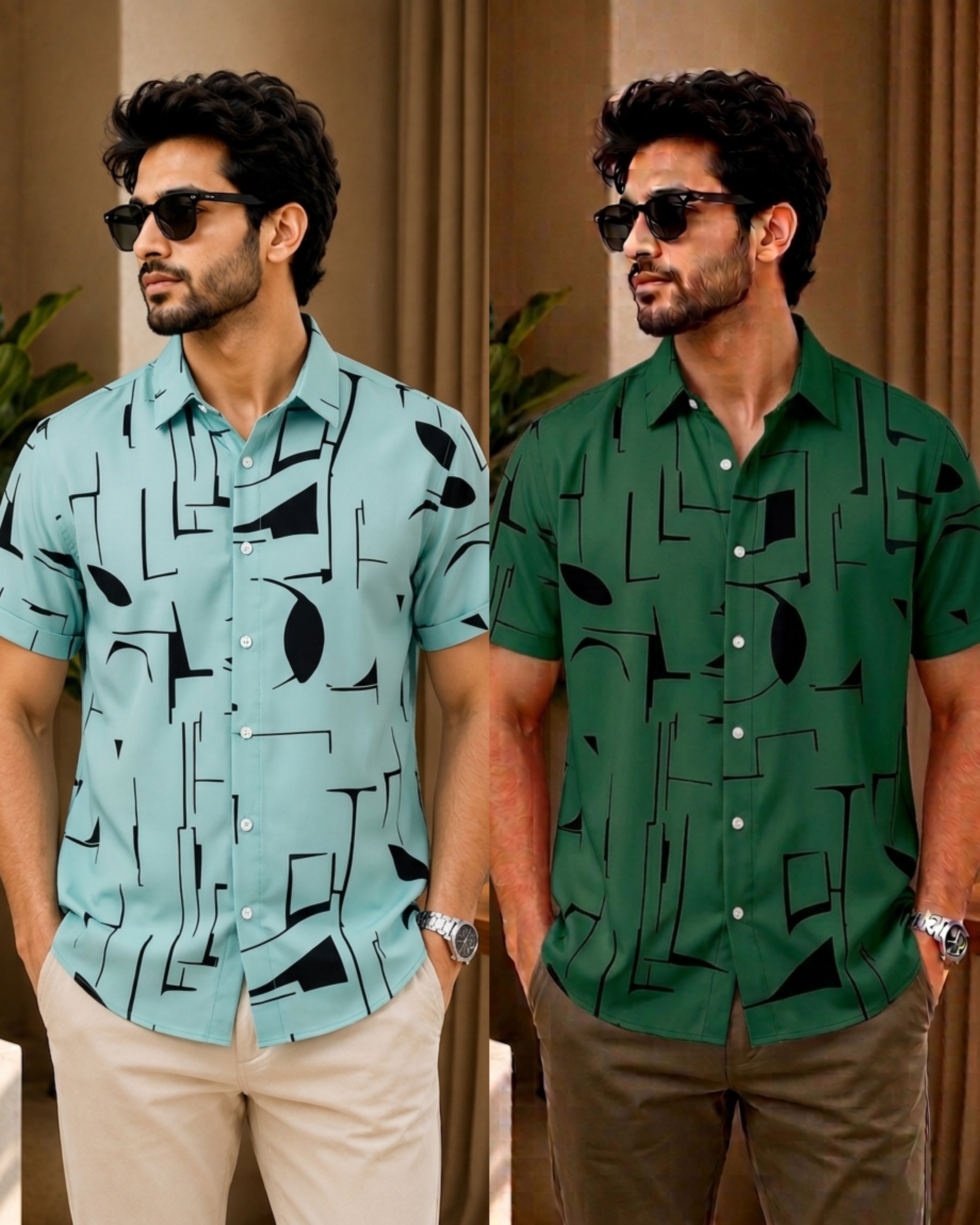 Ultra Soft Casual Half Sleeve Shirt