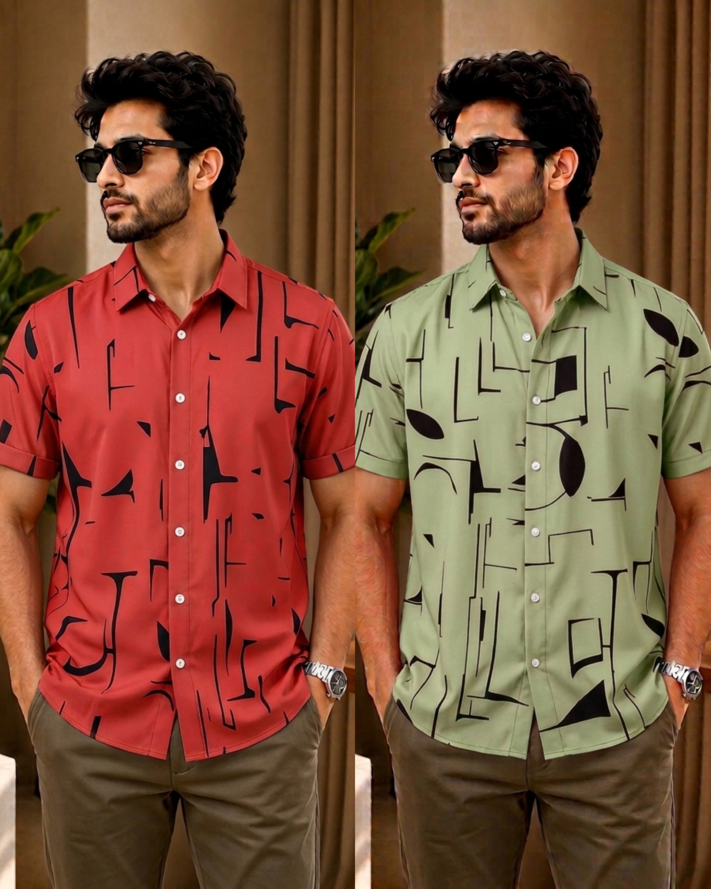 Ultra Soft Casual Half Sleeve Shirt