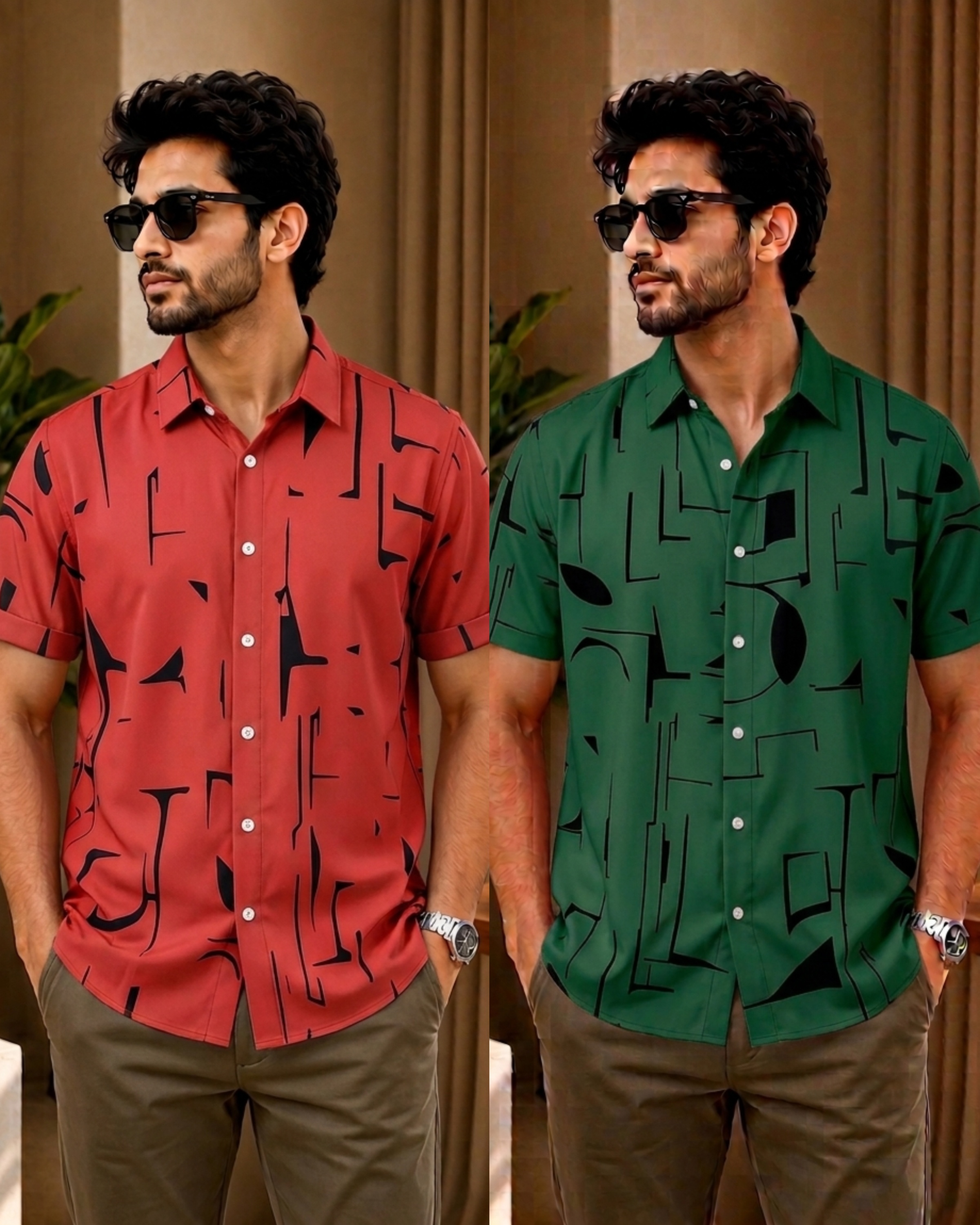 Ultra Soft Casual Half Sleeve Shirt