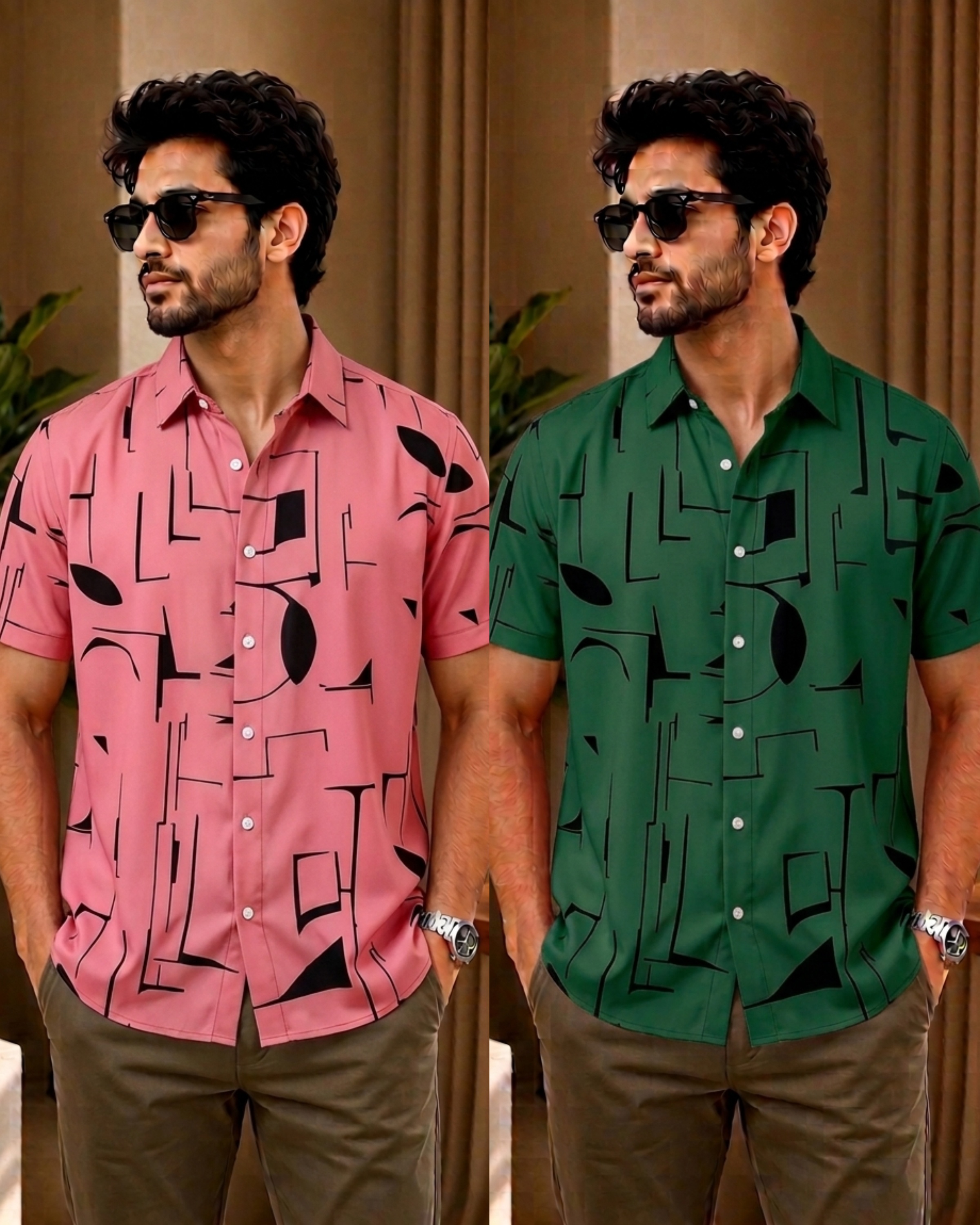Ultra Soft Casual Half Sleeve Shirt