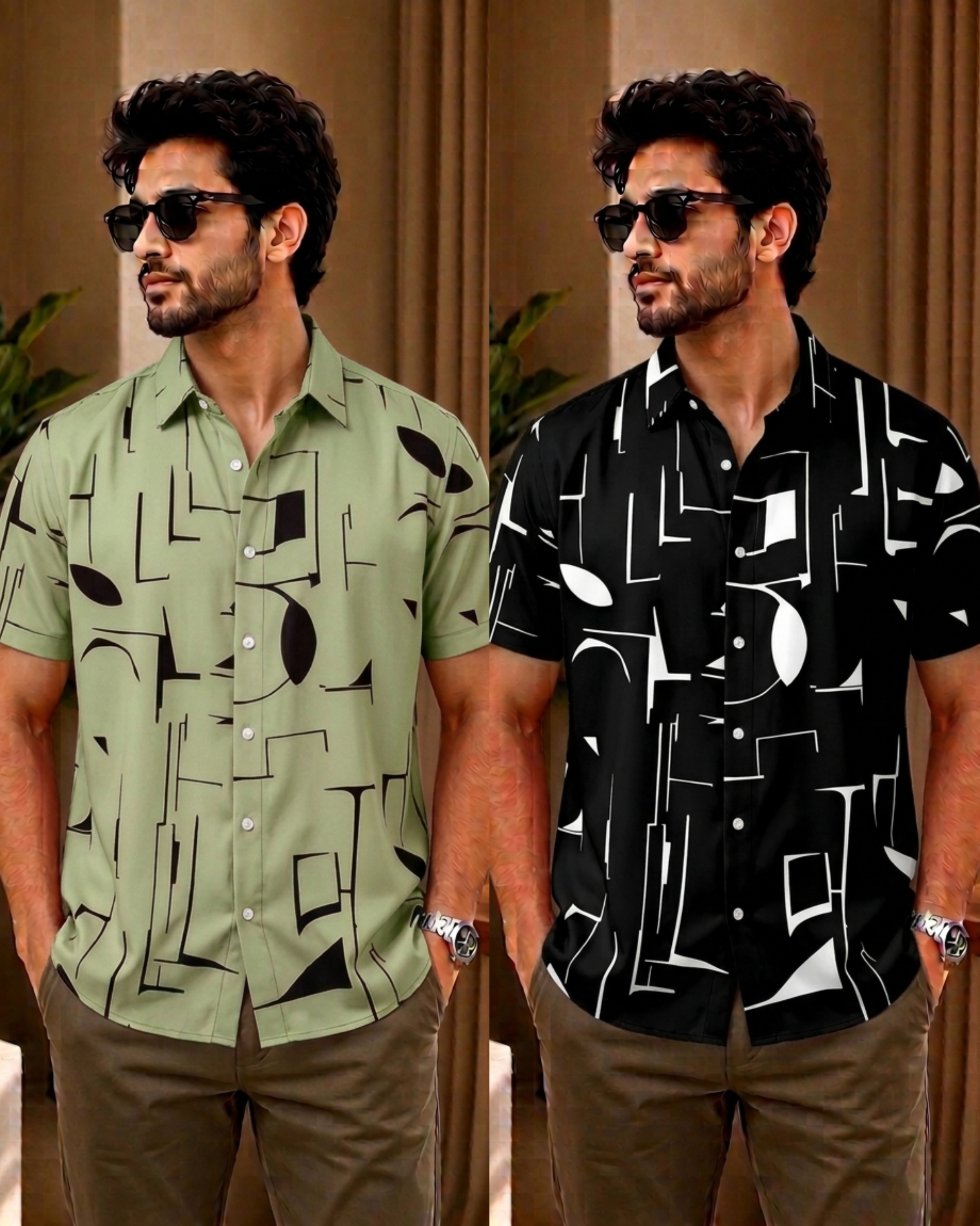 Ultra Soft Casual Half Sleeve Shirt
