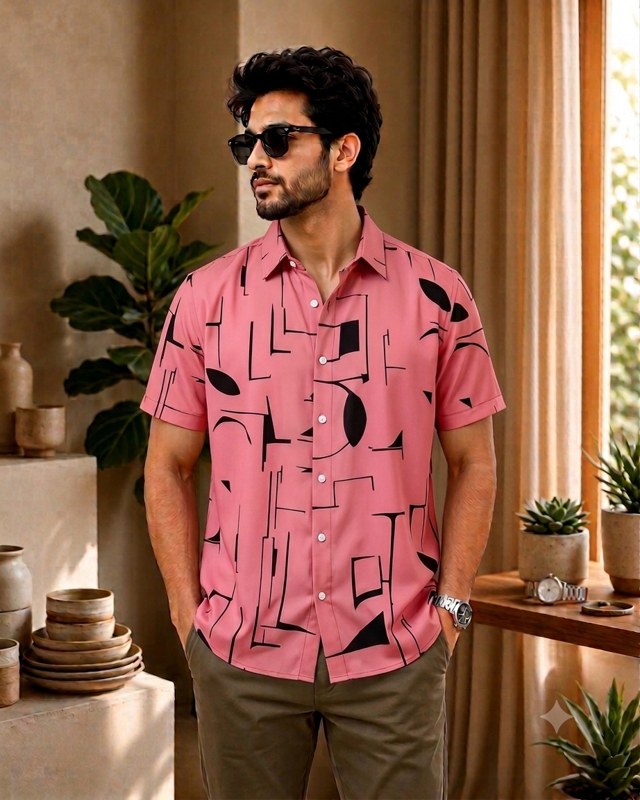 Ultra Soft Casual Half Sleeve Shirt