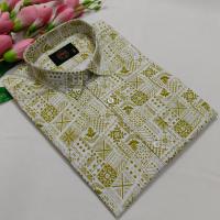 🌈 Exclusive Aarong Slub Cotton Shirt 🤍