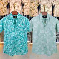 Pure Cotton Half Sleeve Print Shirt