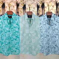 Pure Cotton Half Sleeve Print Shirt