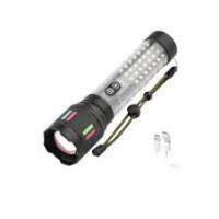 🔦 Geepas GFL-2039 Rechargeable LED Zoom Torch Light