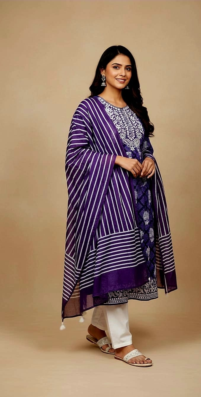 ✨ Elegant Readymade Linen Three Piece – Premium Collection ✨