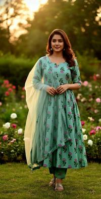 ডিজিটাল প্রিন্ট থ্রি-পিস
