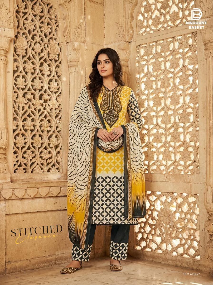 Digital Print Three Piece (Premium Fabric)