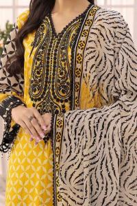 Digital Print Three Piece (Premium Fabric)