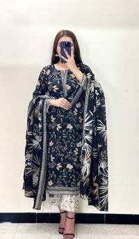 Hit Printed Cotton 3-Piece Dress Collection