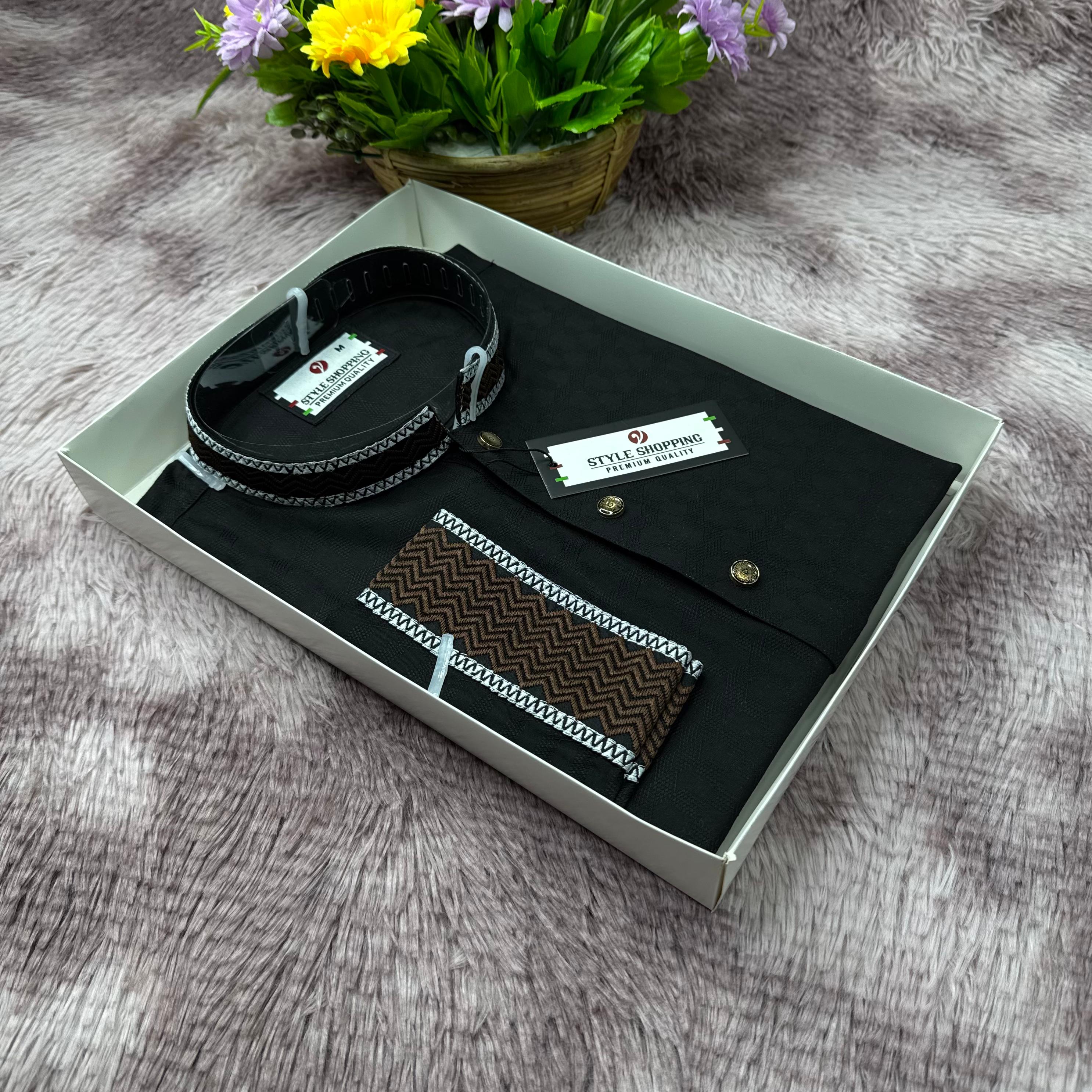 Embroidery Panjabi (Soft Cotton)