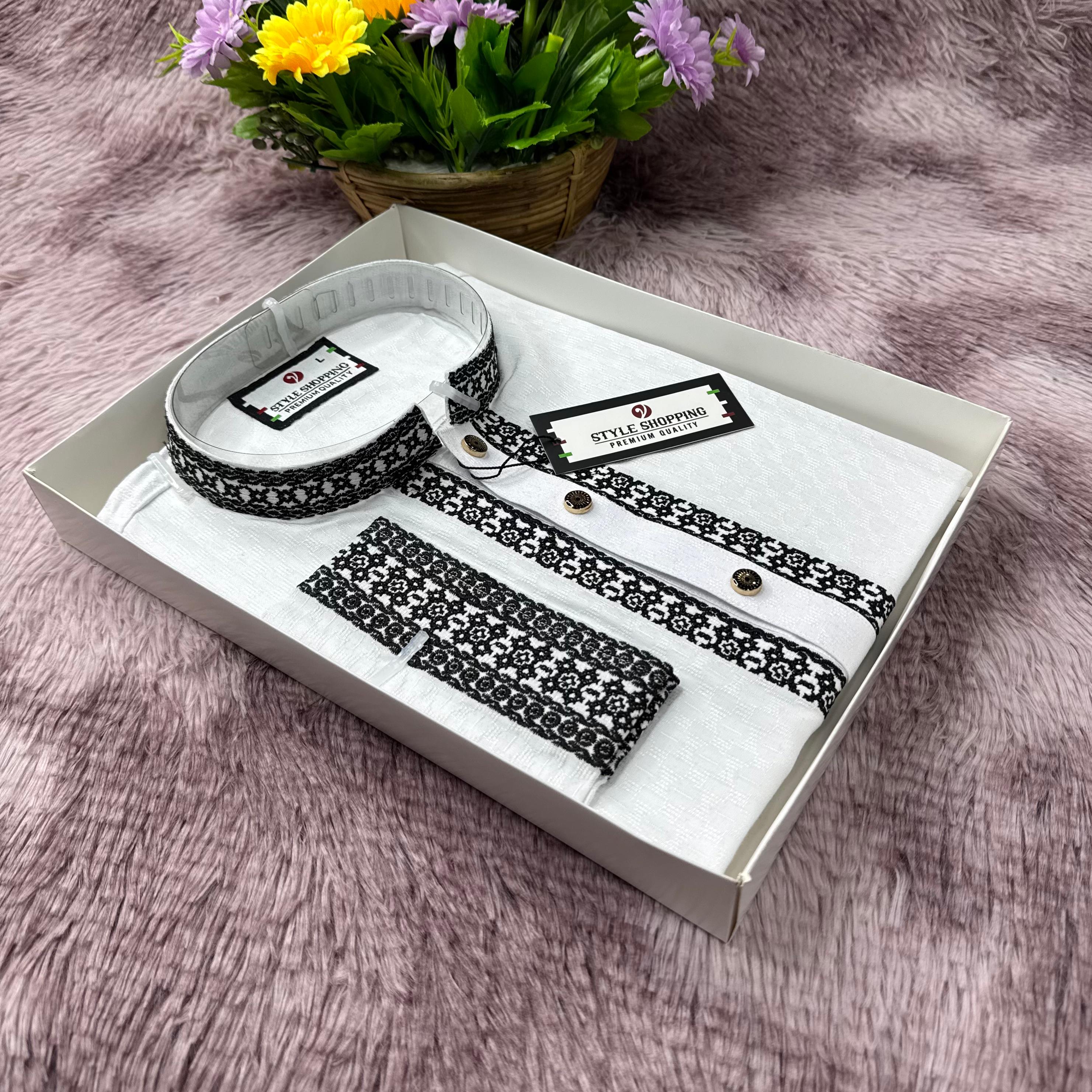 Embroidery Panjabi (Soft Cotton)