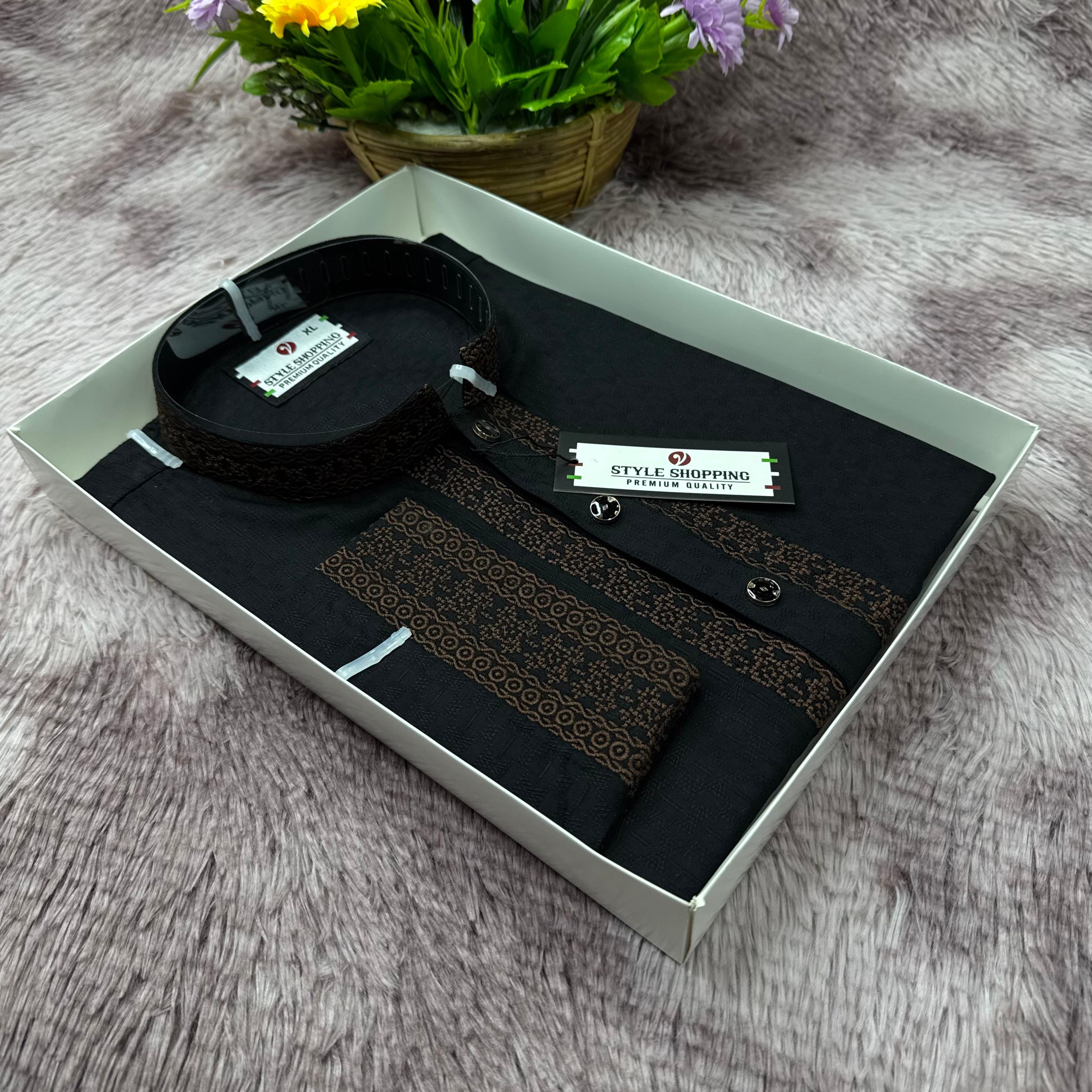 Embroidery Panjabi (Soft Cotton)