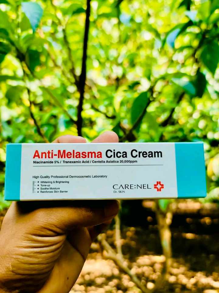 Anti Melasma Cica Cream – মেলাসমা & ডার্ক স্পট রিমুভার | Bright & Glowing Skin Solution