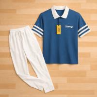 Men's Polo T-shirt & Towser Combo Set