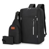 3 Pics Bag Combo Pack     বিজনেস ল্যাপটপ ব্যাকপ্যাকটি মার্জিত ডিজাইনের একটি সুন্দর ব্যাগ। ব্যাগটি সব অনুষ্ঠানের জন্য উপযুক্ত৷ আপনার বন্ধু, আপনার পরিবার বা আপনার জন্য পারফেক্ট একটি ব্যাগ।     ৩ পিসের কম্বো প্যাকে পাচ্ছেন  ১ টি ব্যাকপ্যাক- ১৭.৫/১২ ইঞ্চি।  ১